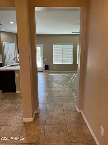 a view of an entryway door