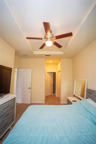 a view of livingroom with furniture and wooden floor