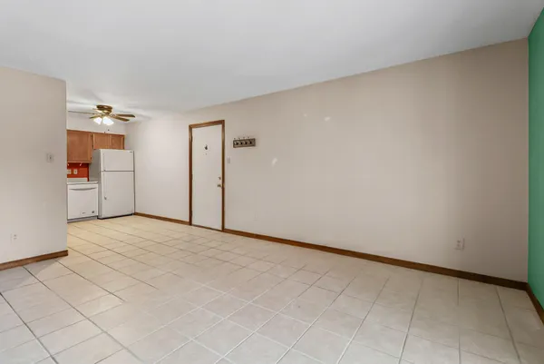 a view of empty room