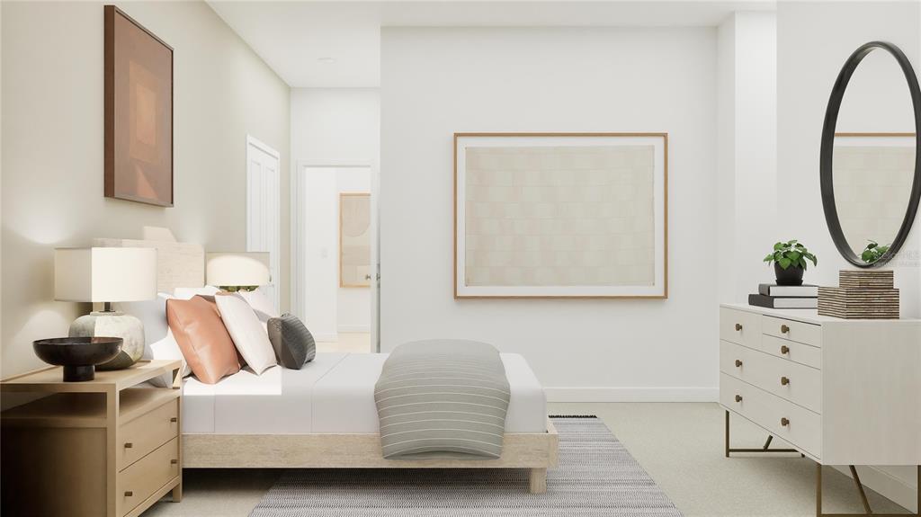 5653 Banyan Bay Road St. Cloud, FL 34771 - Photo 15 of 29 a bedroom with a bed and a dresser