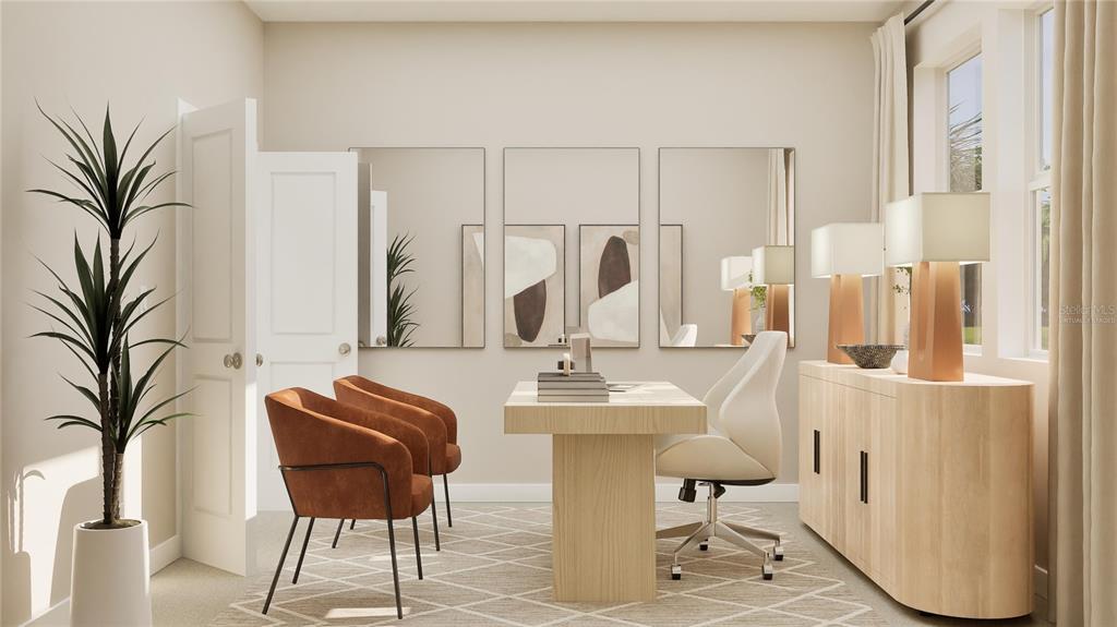 5653 Banyan Bay Road St. Cloud, FL 34771 - Photo 19 of 29 a bathroom with a sink and a mirror