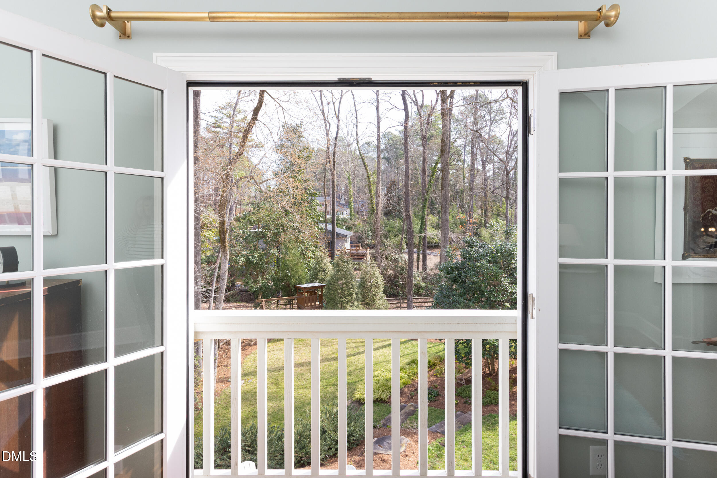 3433 Dover Road Durham, NC 27707 - Photo 28 of 56 a view of a balcony