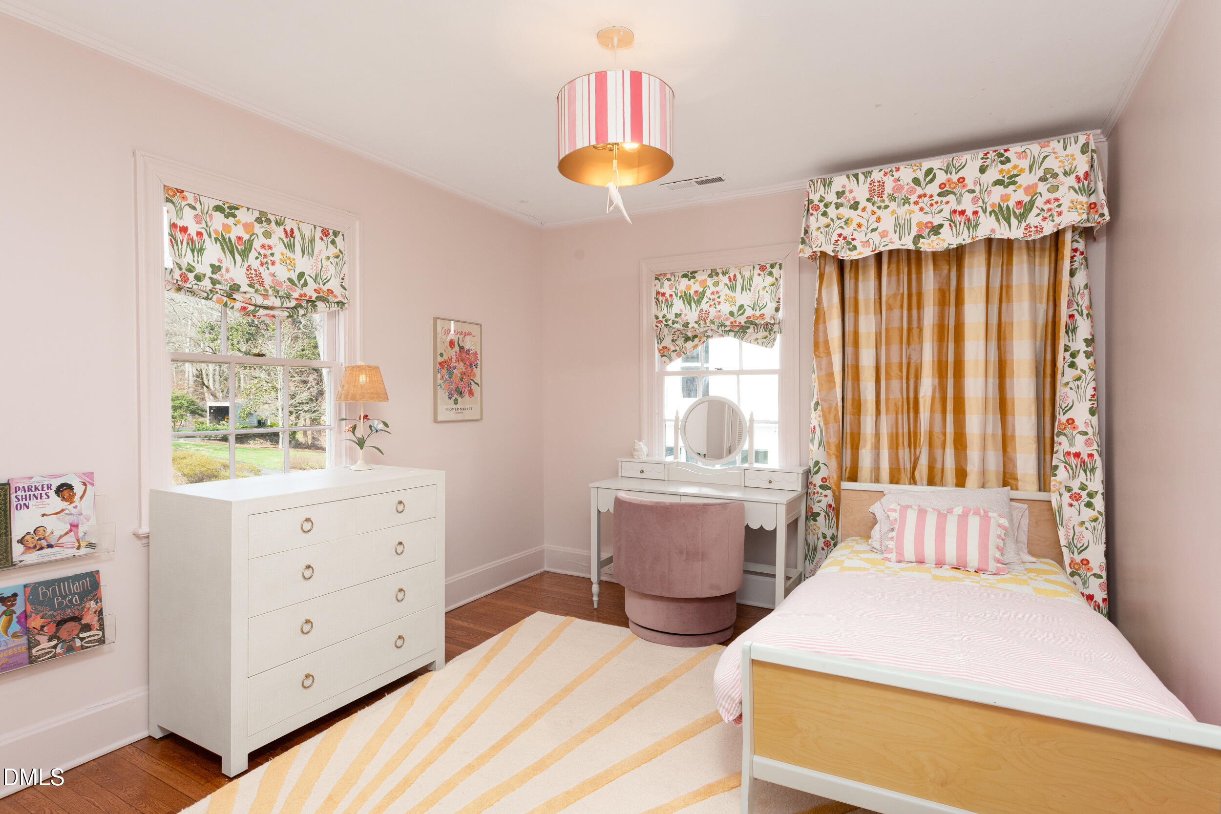 3433 Dover Road Durham, NC 27707 - Photo 35 of 56 a bedroom with a bed and a window