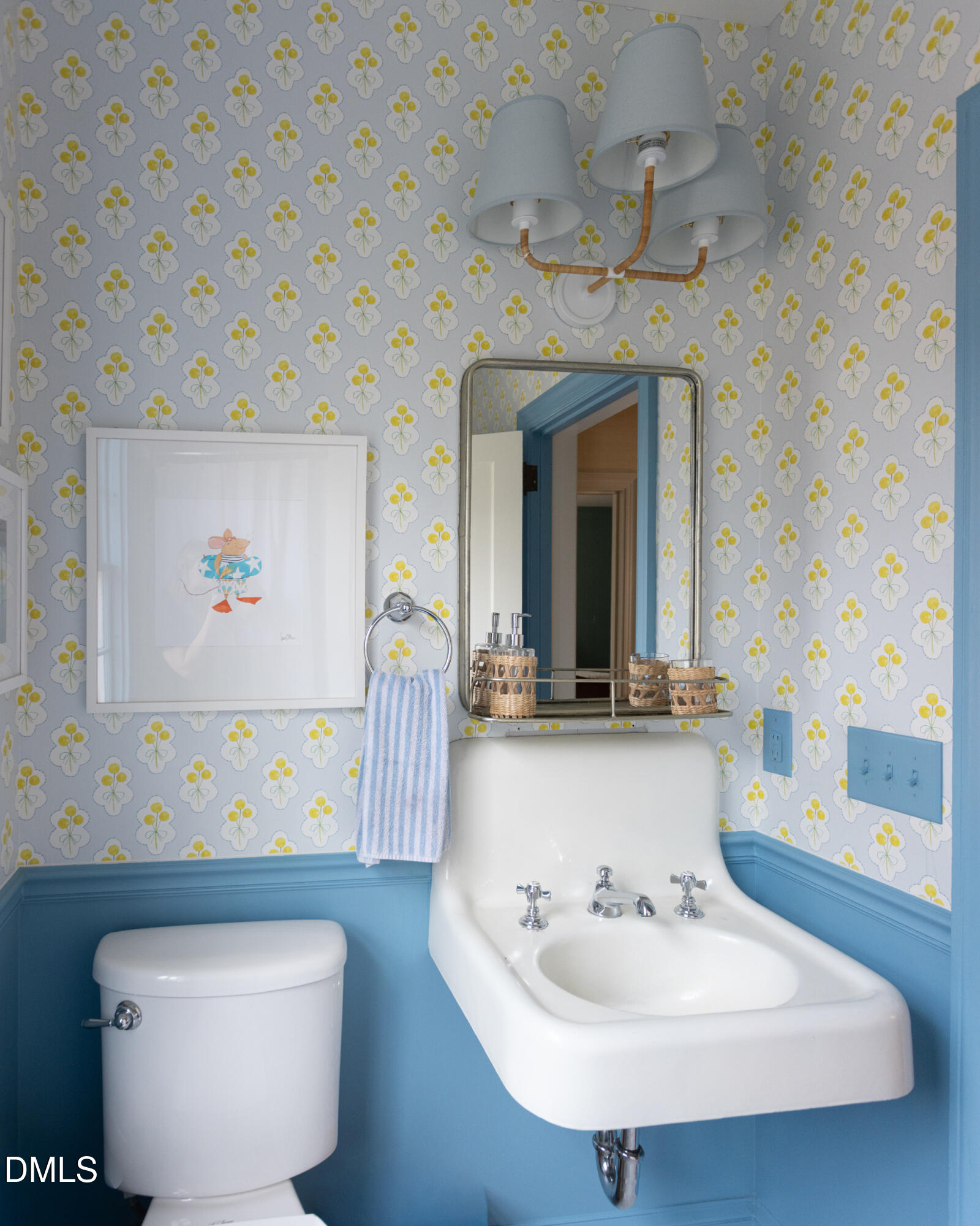 3433 Dover Road Durham, NC 27707 - Photo 37 of 56 a bathroom with a sink a mirror and a toilet