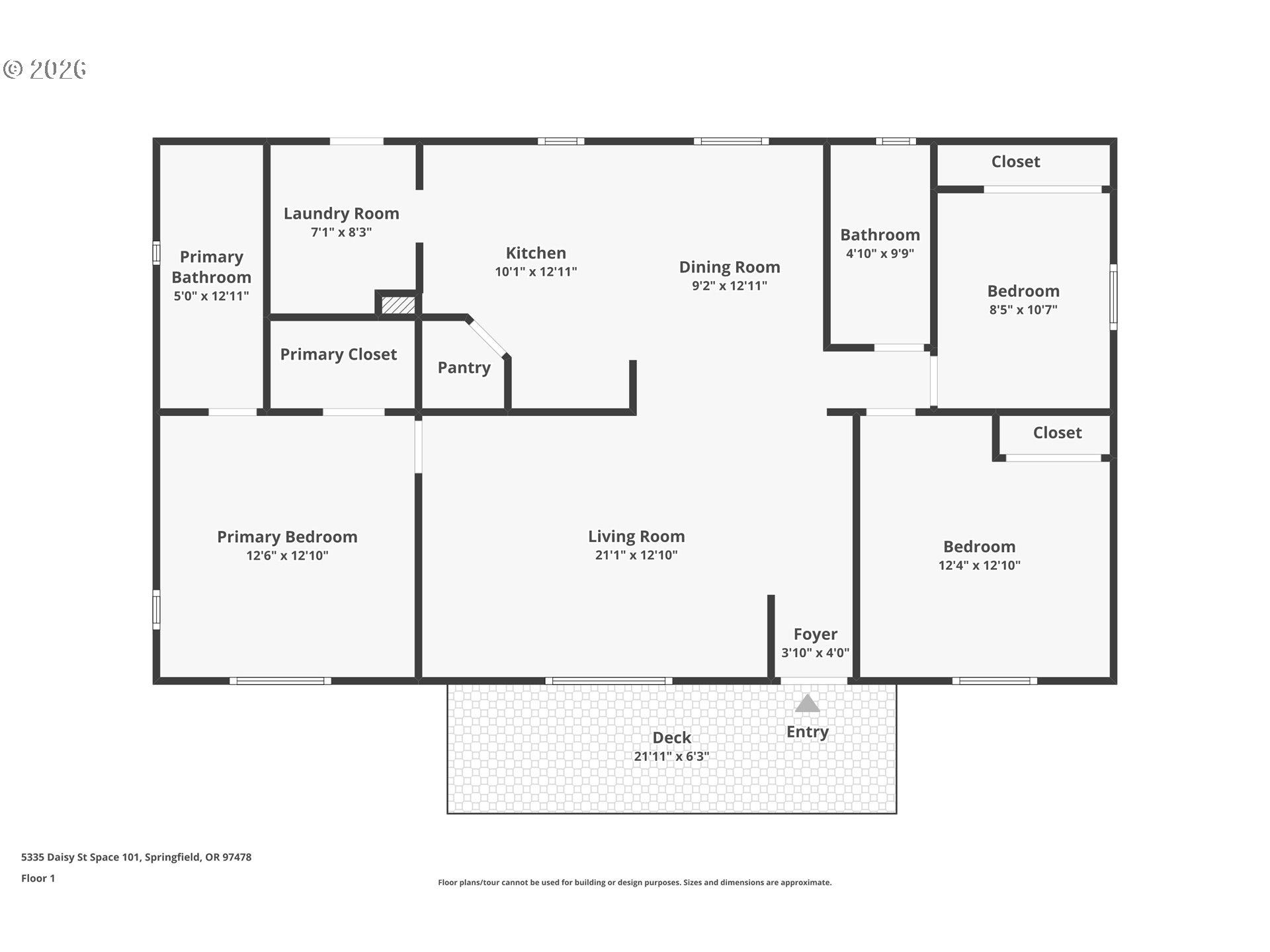 5335 Daisy Street, Unit 101 Springfield, OR 97478 - Photo 26 of 26
