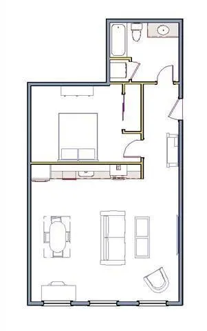 $1,800 | 835 Julia Street, Unit 2, New Orleans, LA 70113