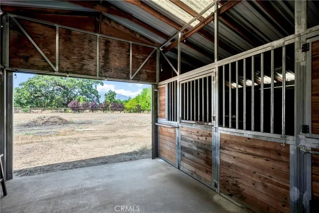 a view of parking garage