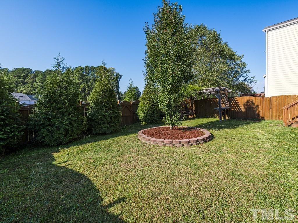 1136 Chapanoke Road Raleigh, NC 27603 - Photo 29 of 30 a view of a backyard
