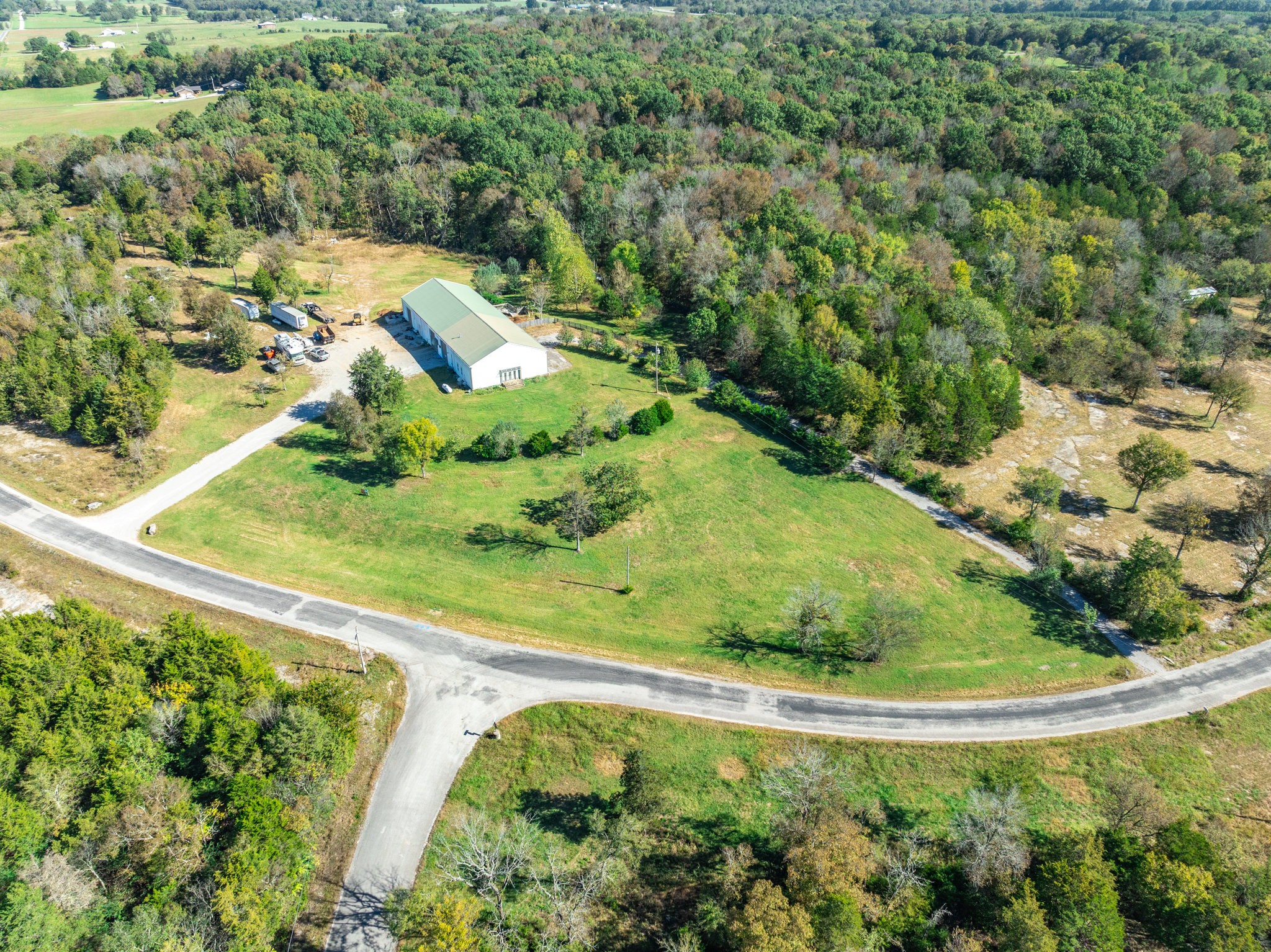 4655 Hardison Mill Road Columbia, TN 38401 - Photo 2 of 47 a view of a garden with a small pool
