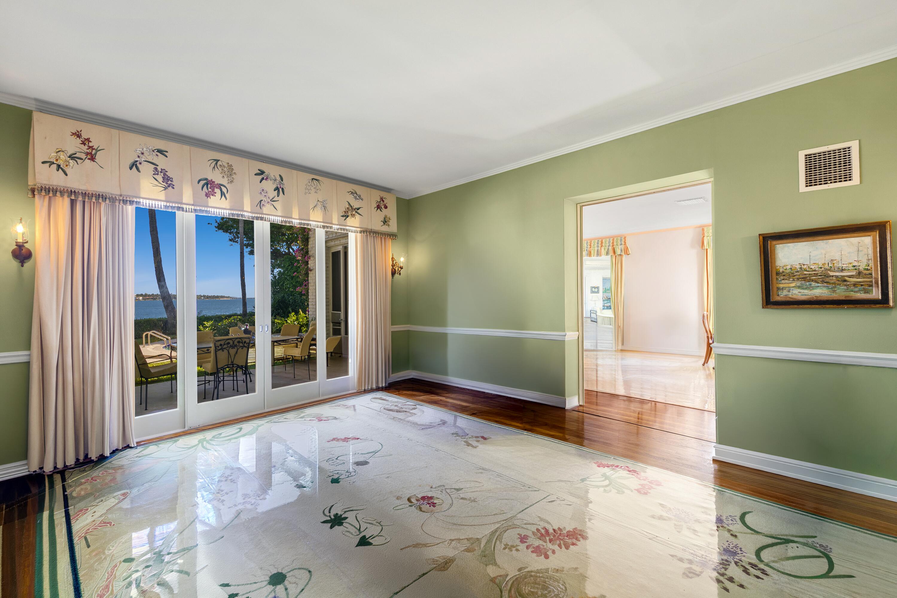 350 Island Road Palm Beach, FL 33480 - Photo 11 of 26 a view of entryway with wooden floor