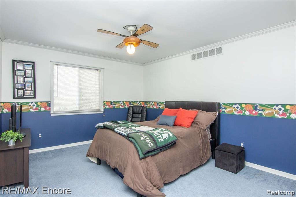 3464 McClure Road Troy, MI 48084 - Photo 27 of 43 Bedroom 3 View 1 (Second Floor)