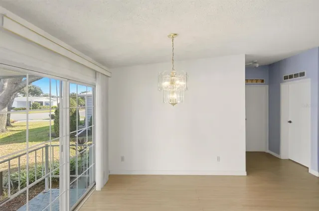 a view of a room with window