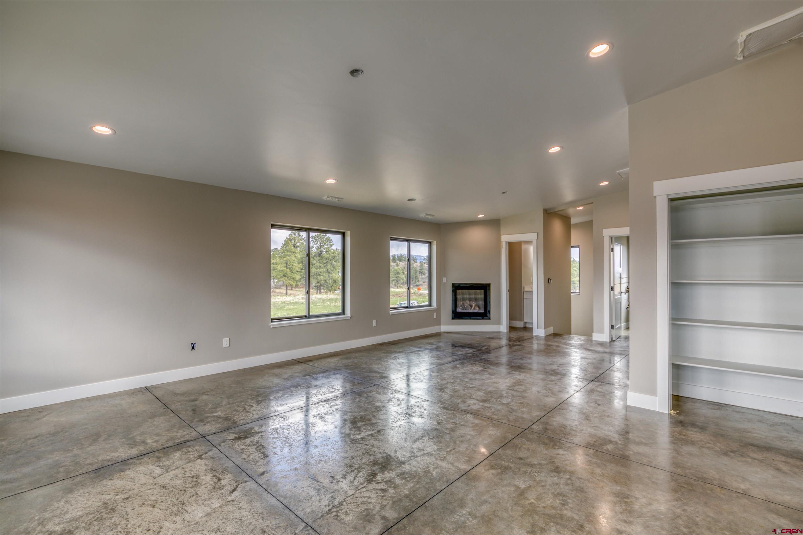 2790 Rock Road, Unit F Pagosa Springs, CO 81147 - Photo 34 of 45 a view of an empty room with a window