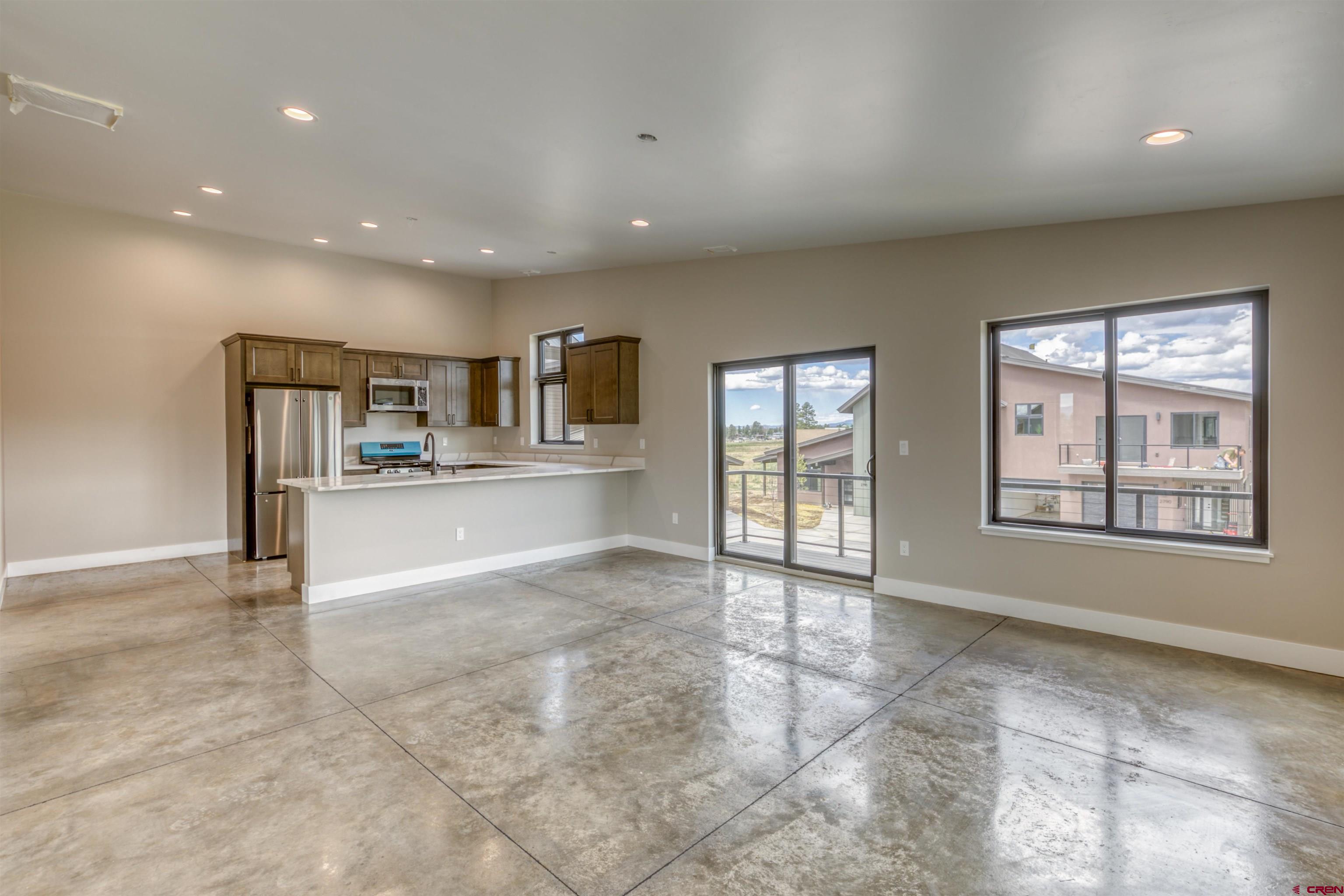 2790 Rock Road, Unit F Pagosa Springs, CO 81147 - Photo 44 of 45 a view of an empty room with a window
