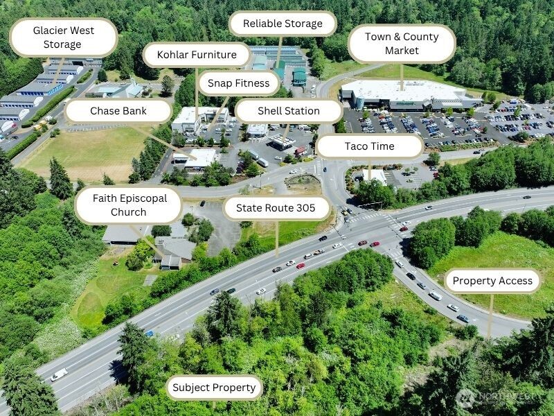 20249 Highway 305 Poulsbo, WA 98370 - Photo 5 of 25 a view of a table chairs and a table