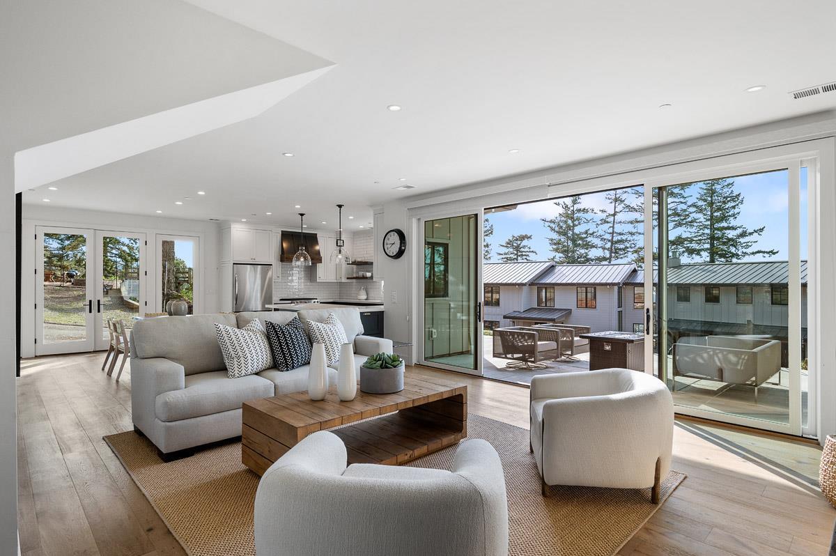 220 Ware Road Woodside, CA 94062 - Photo 45 of 59 a living room with furniture and a large window