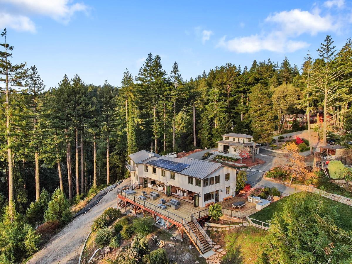 220 Ware Road Woodside, CA 94062 - Photo 59 of 59 a view of a patio with iron fence