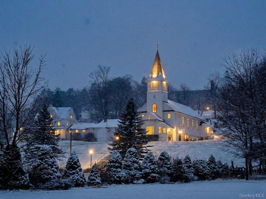 625 Beechwoods Road Callicoon, NY 12723 - Photo 9 of 10 a view of a house with a yard and a garden