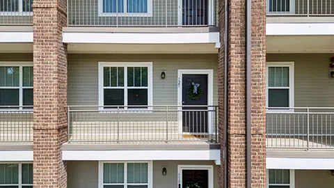 a view of a house with a window