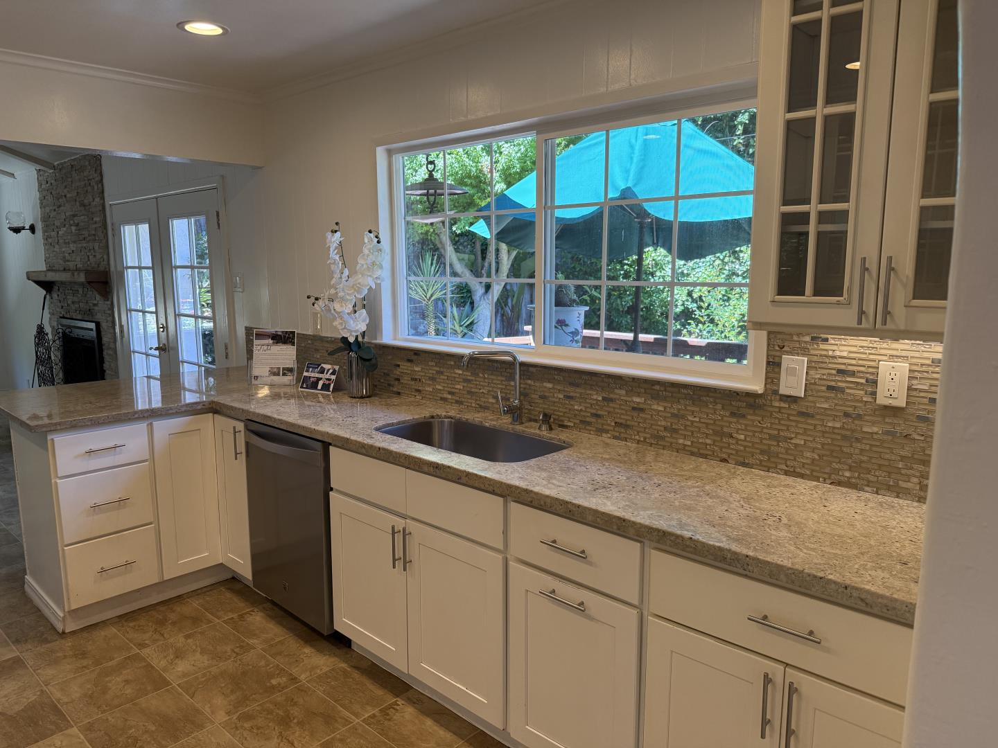 40 Cathy Lane Scotts Valley, CA 95066 - Photo 7 of 14 a kitchen with sink cabinets and window