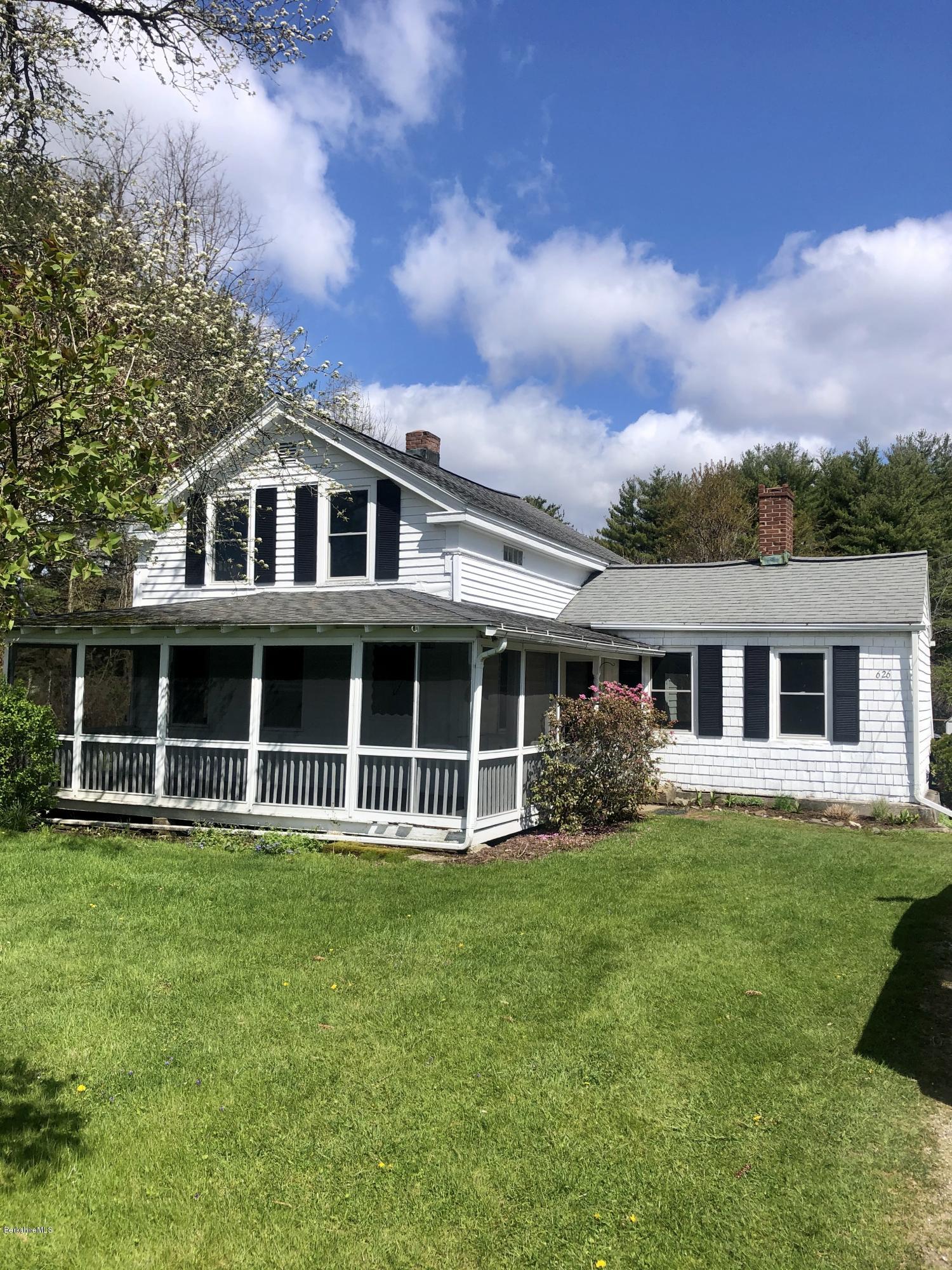626 Salisbury Road Sheffield, MA 01257 - Photo 1 of 7 a view of a house with yard and sitting area