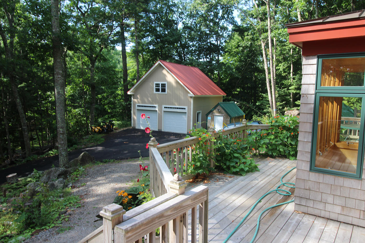 525 Molyneaux Road Camden, ME 04843 - Photo 16 of 24 deck to garage