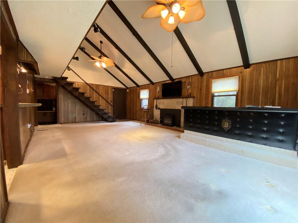 692 Mitchell Hill Road Greenville, PA 16125 - Photo 28 of 49 a view of an empty room with a fireplace