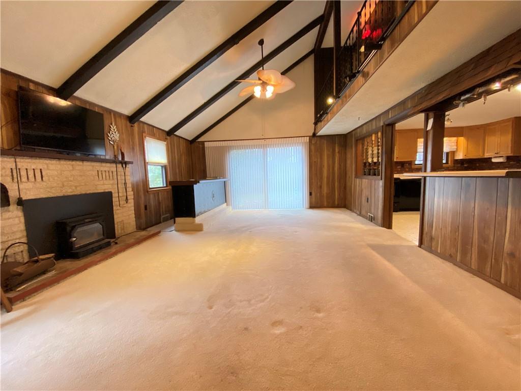 692 Mitchell Hill Road Greenville, PA 16125 - Photo 32 of 49 a bedroom with a bed and a flat screen tv