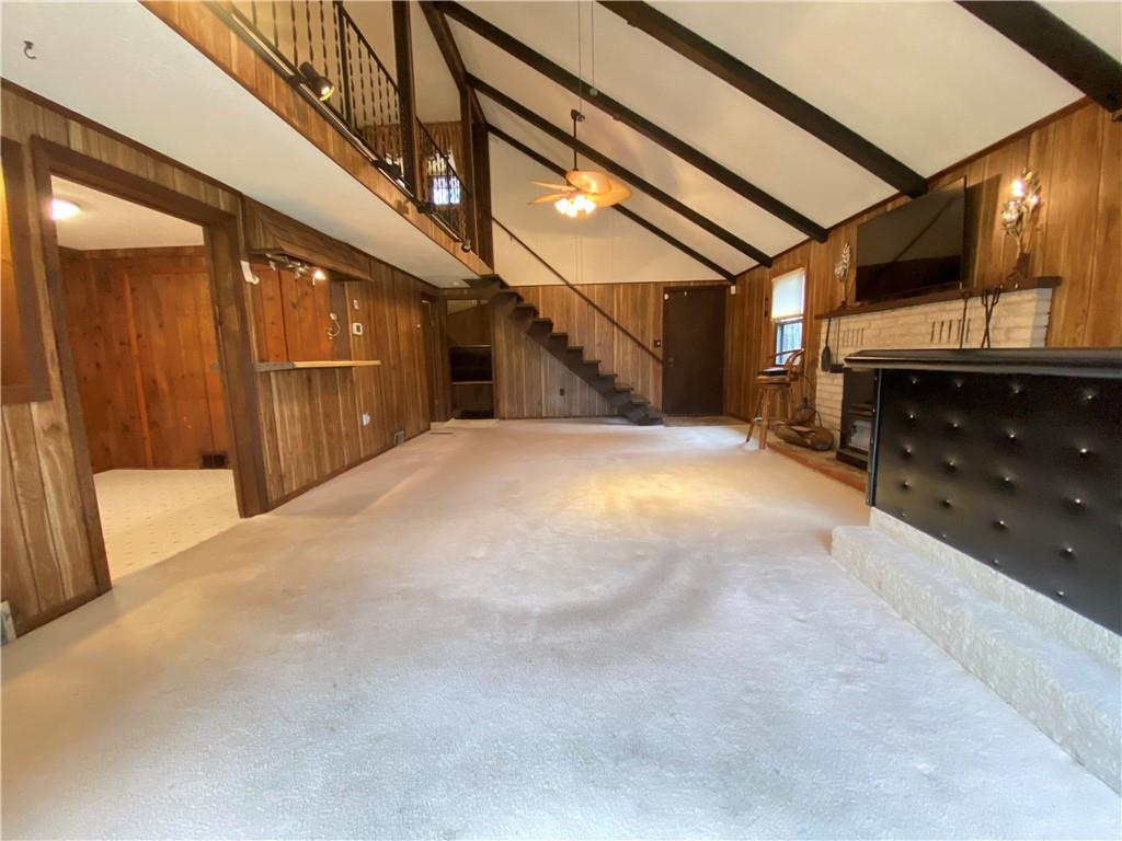692 Mitchell Hill Road Greenville, PA 16125 - Photo 33 of 49 a view of an empty room with a staircase