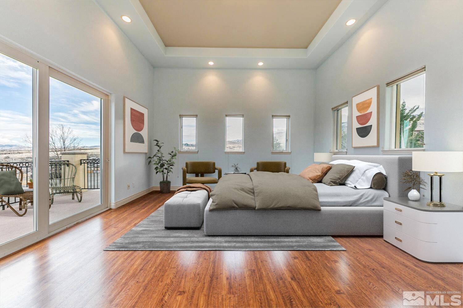 220 Brunswick Mill Road Reno, NV 89511 - Photo 27 of 39 a living room with furniture and a large window