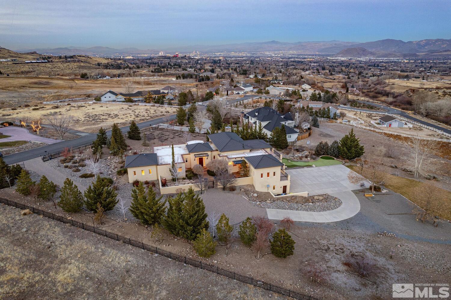 220 Brunswick Mill Road Reno, NV 89511 - Photo 6 of 39 an aerial view of residential houses with outdoor space