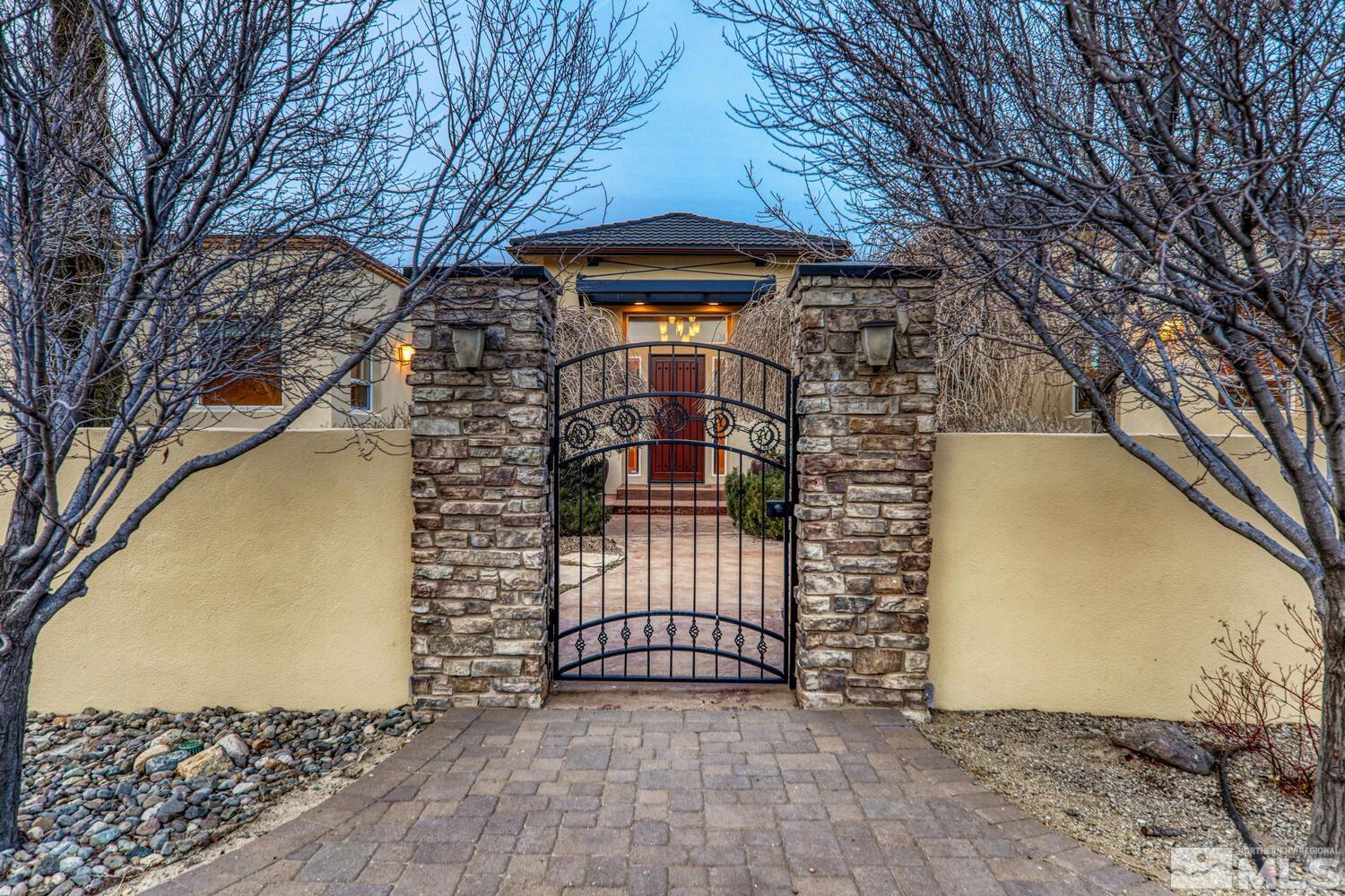 220 Brunswick Mill Road Reno, NV 89511 - Photo 7 of 39 a front view of a house with a yard