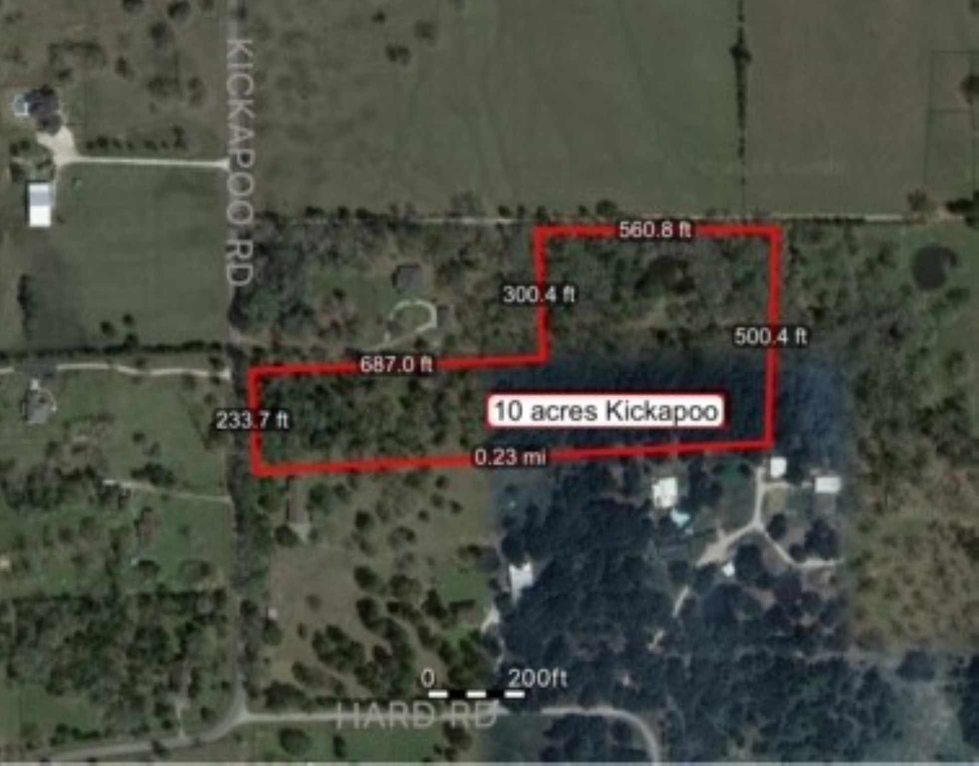 0 Kickapoo Road Hockley, TX 77447 - Photo 13 of 13 a sign that is sitting in front of flowers