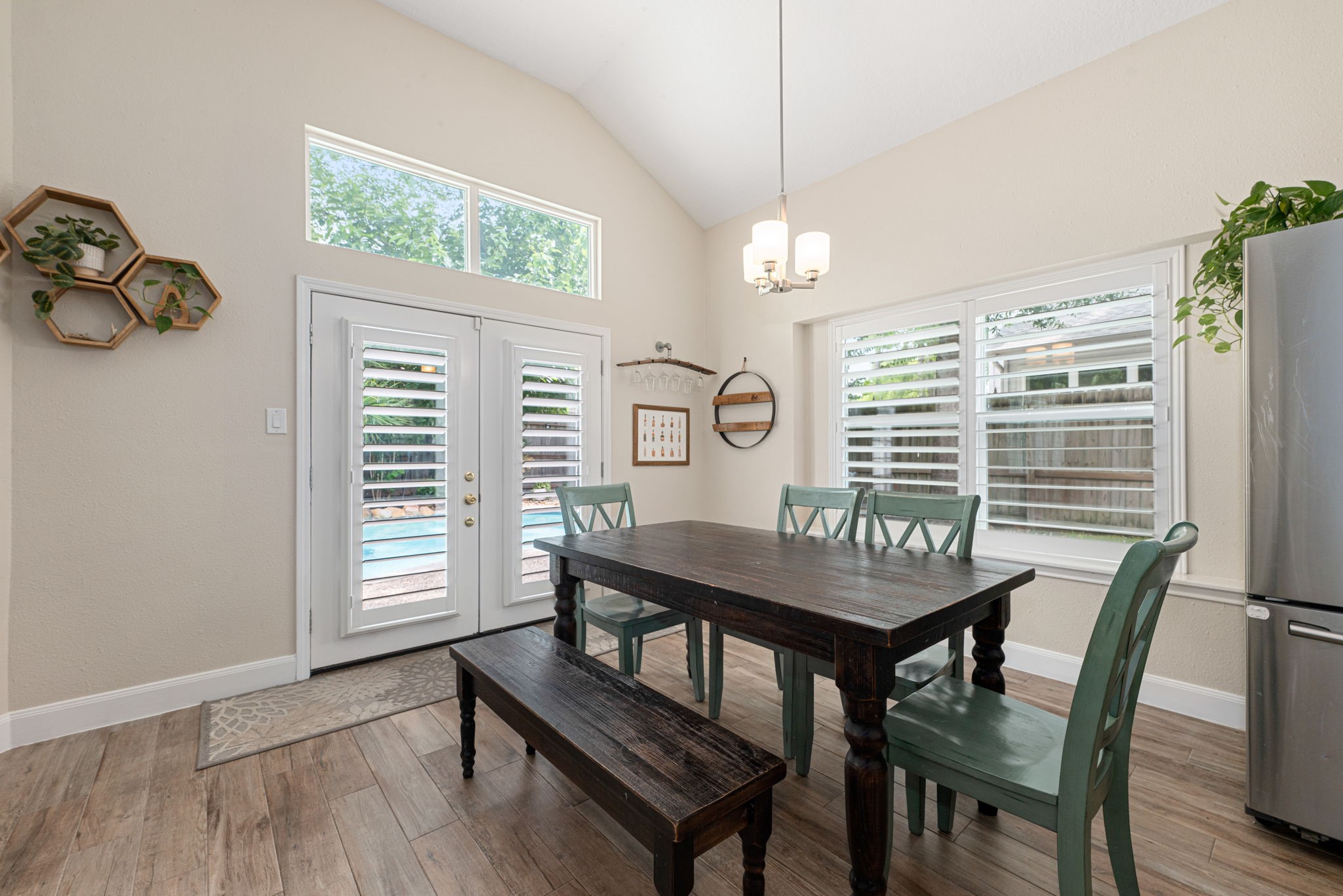 1915 Mercoal Drive Spring, TX 77386 - Photo 11 of 50 Bright dining space overlooking the backyard with easy access to the kitchen.