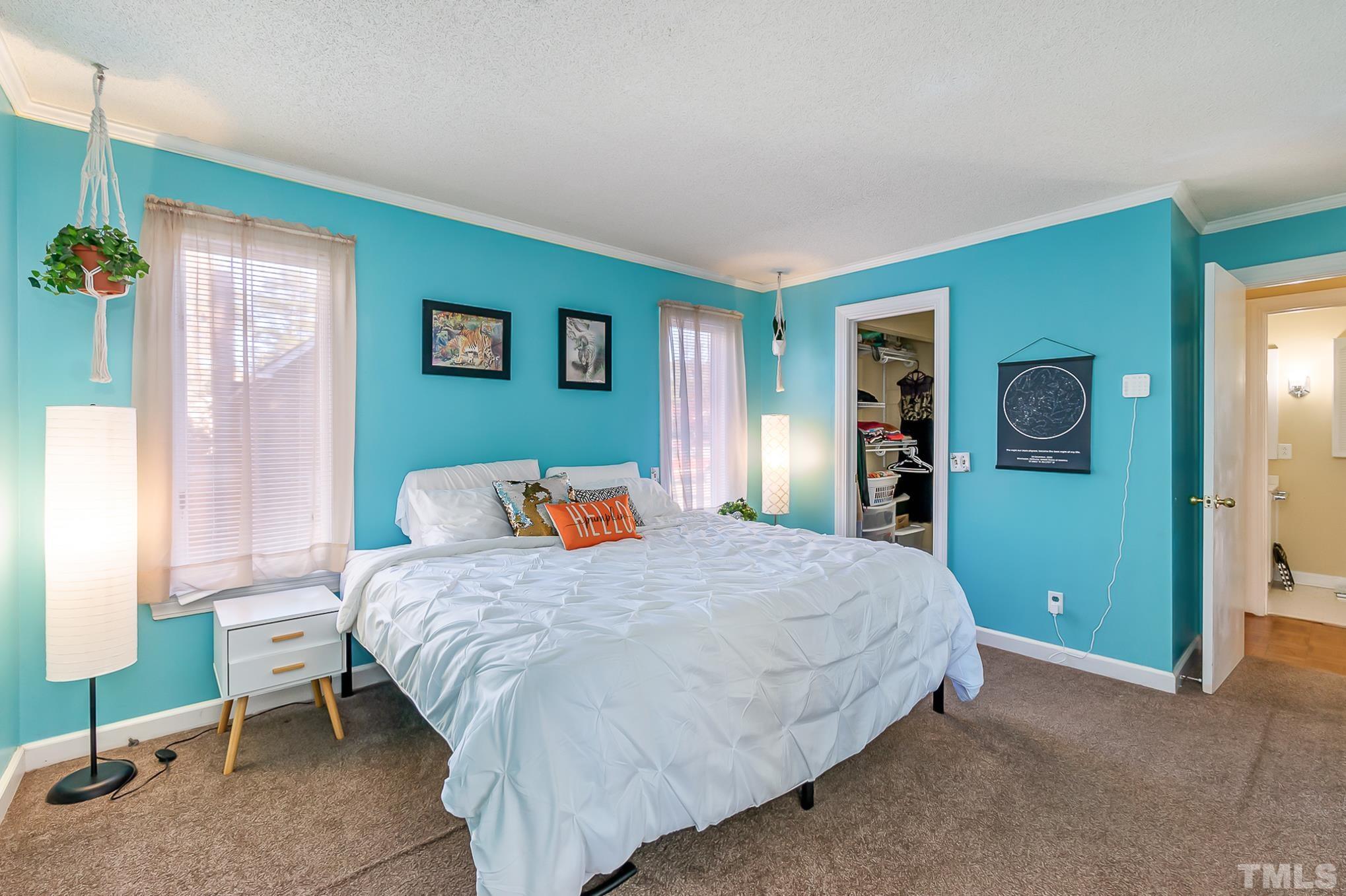 2904 Hodges Road Kinston, NC 28504 - Photo 18 of 29 a bedroom with a bed and a table