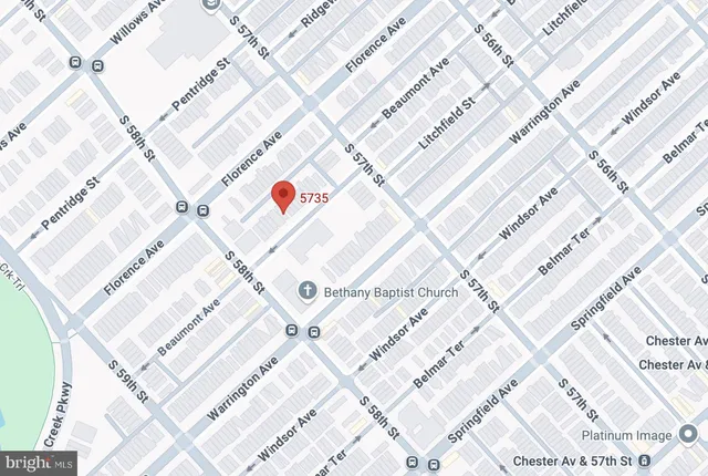 a view of an aerial view of a building