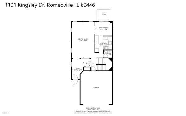 a picture of a floor plan