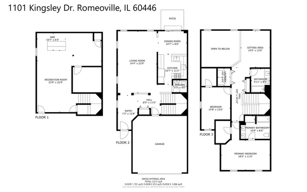 a picture of a floor plan