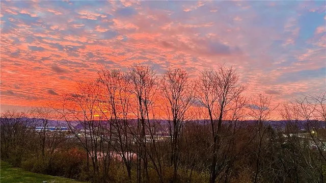 a view of outdoor space and mountain view