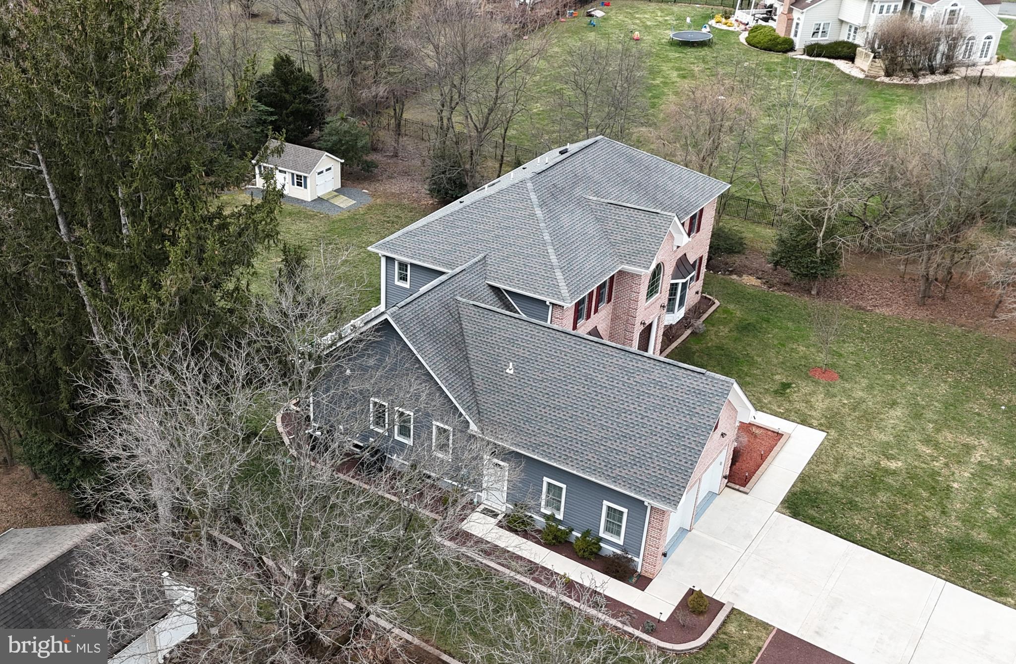 535 Village Road West Princeton Junction, NJ 08550 - Photo 45 of 51 an aerial view of a house
