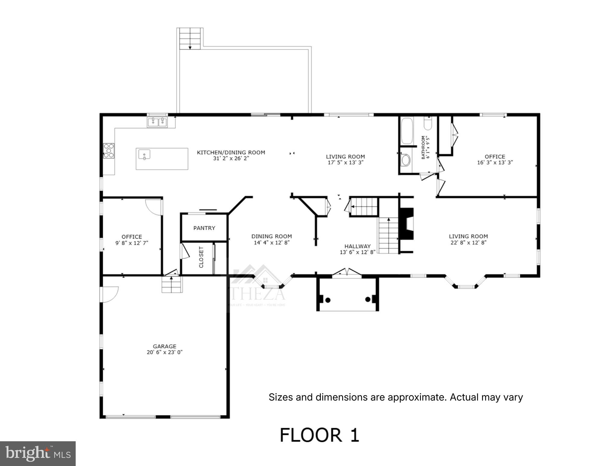 535 Village Road West Princeton Junction, NJ 08550 - Photo 49 of 51 a picture of a floor plan