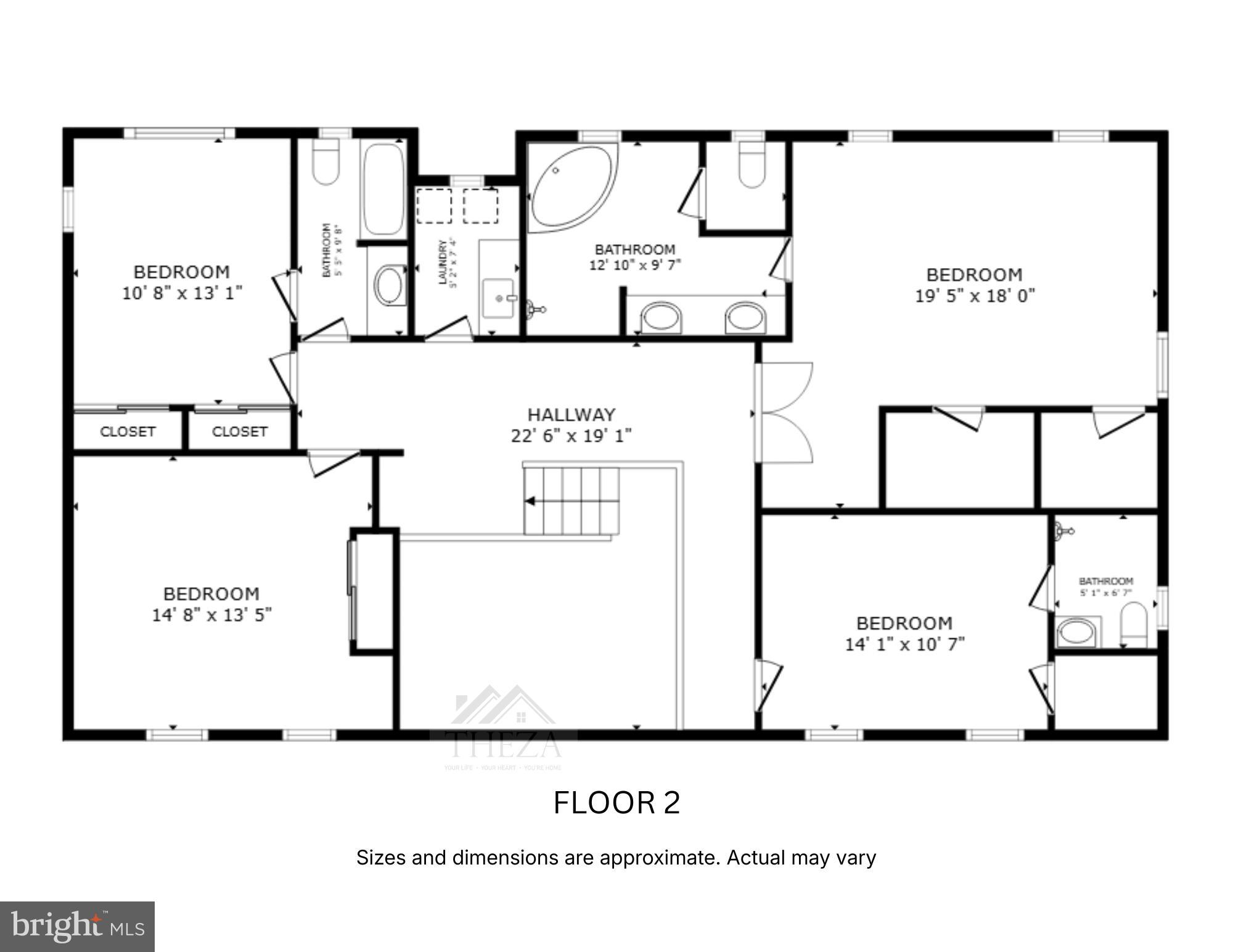 535 Village Road West Princeton Junction, NJ 08550 - Photo 50 of 51 a picture of a floor plan