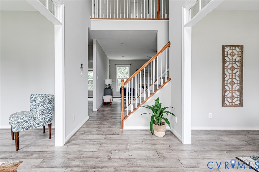 14906 Bridge Spring Drive Midlothian, VA 23113 - Photo 4 of 50 a view of entryway with wooden floor