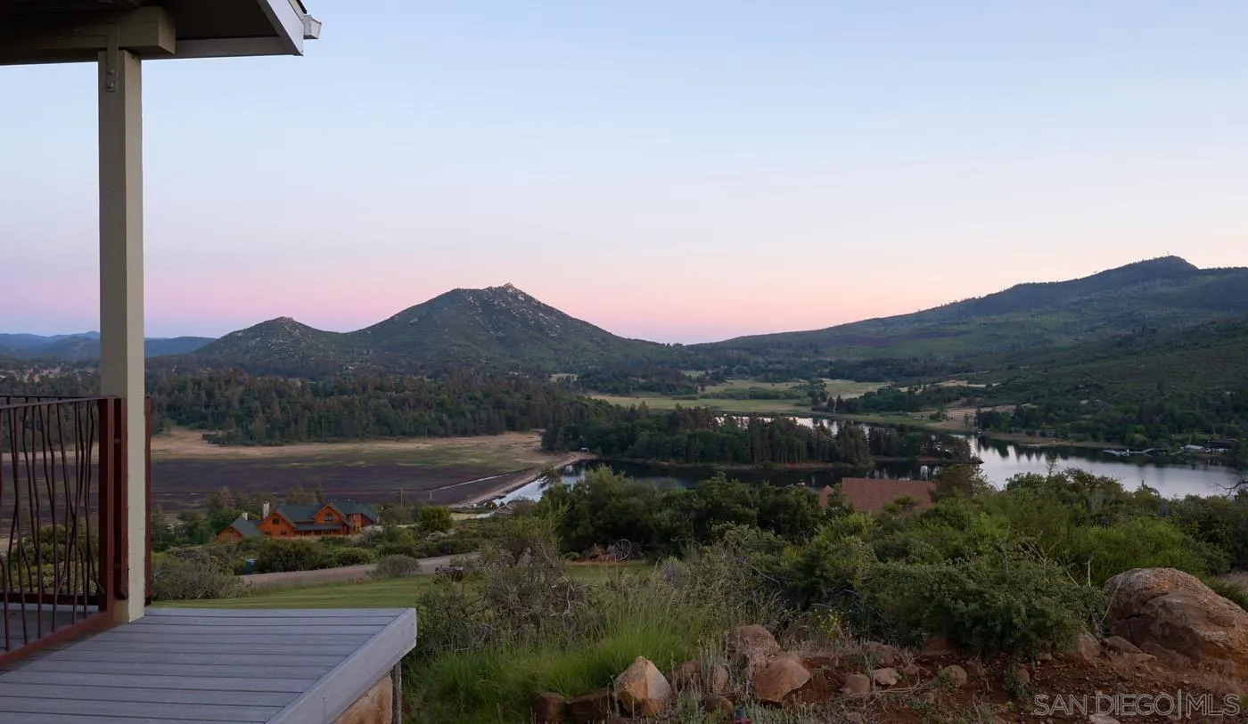 34896 Yuma Road Julian, CA 92036 - Photo 25 of 56 a view of lake with mountain