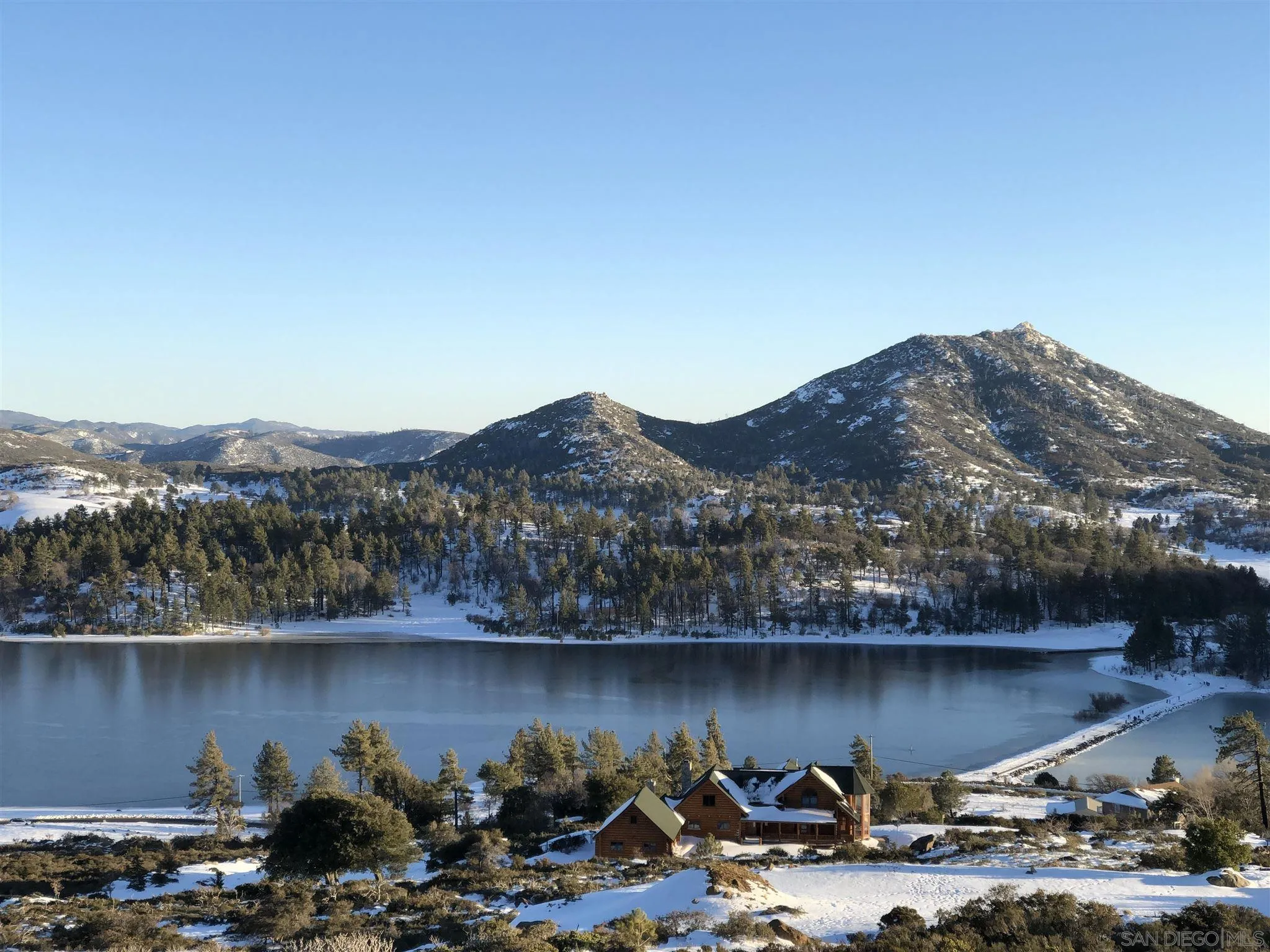 34896 Yuma Road Julian, CA 92036 - Photo 47 of 56 a view of a water pond with green landscape