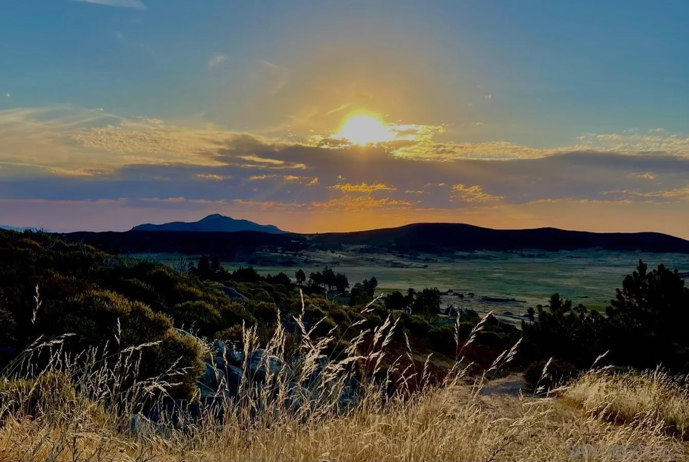 34896 Yuma Road Julian, CA 92036 - Photo 53 of 56 a view of a city with sunset view