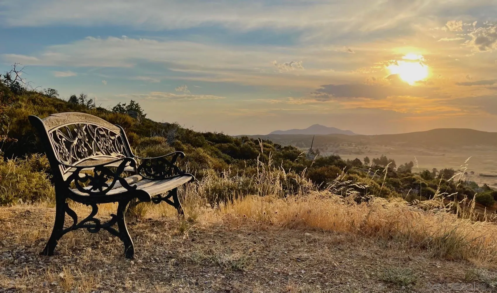 34896 Yuma Road Julian, CA 92036 - Photo 56 of 56 a view of a lake with a mountain in the background