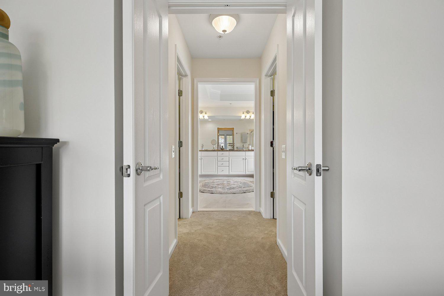 4801 Fair Hill Road Olney, MD 20832 - Photo 47 of 90 Primary Bedroom Dual Closets & Hall