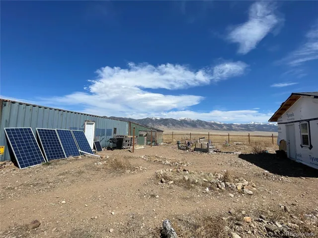 a view of a house with a patio