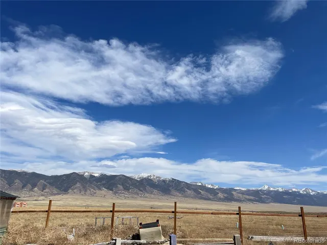 a view of a lake with a mountain